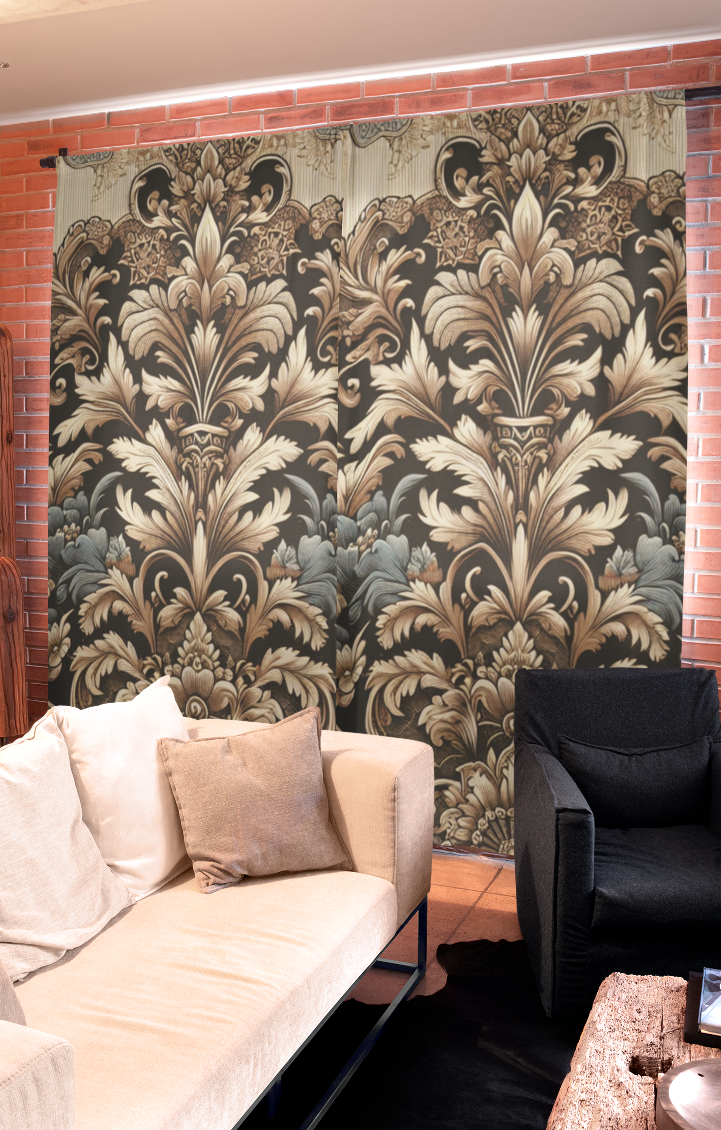 Window Curtains (1 Piece)