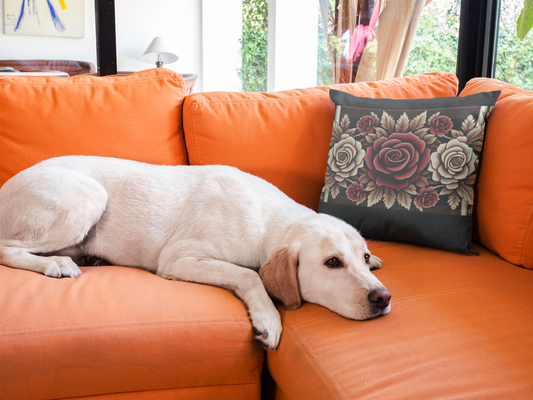 Spun Polyester Square Pillow