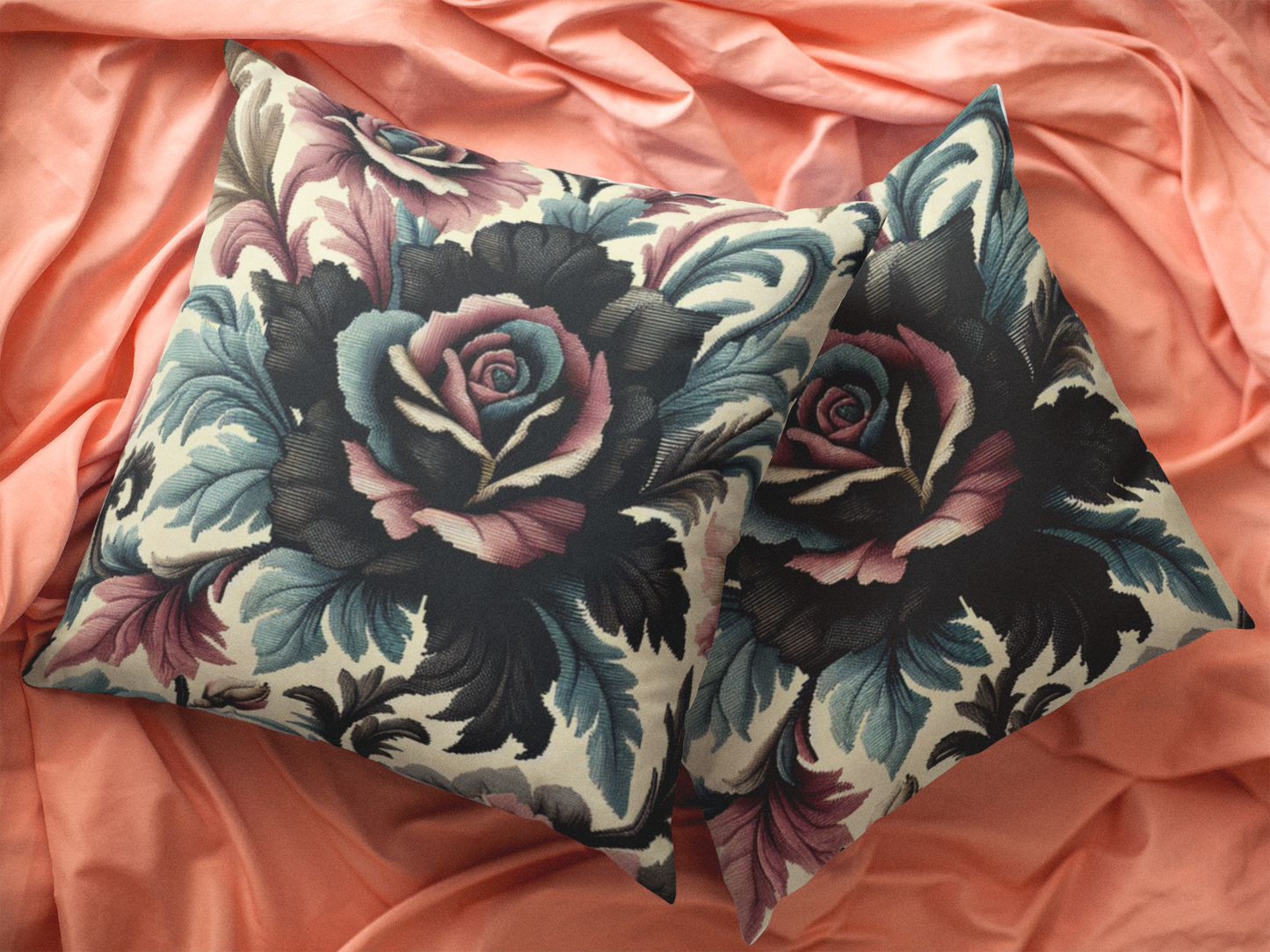 Spun Polyester Square Pillow