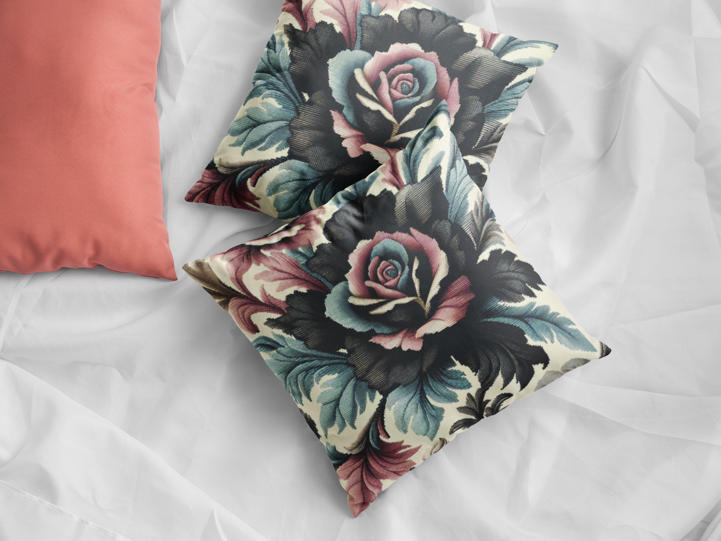 Spun Polyester Square Pillow