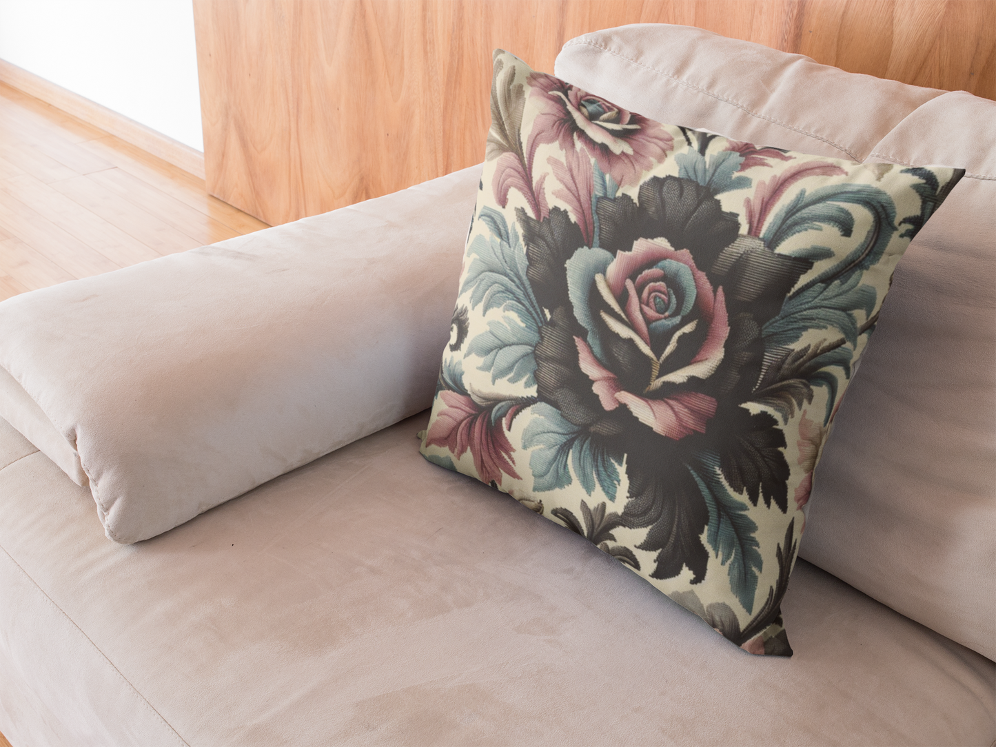 Spun Polyester Square Pillow