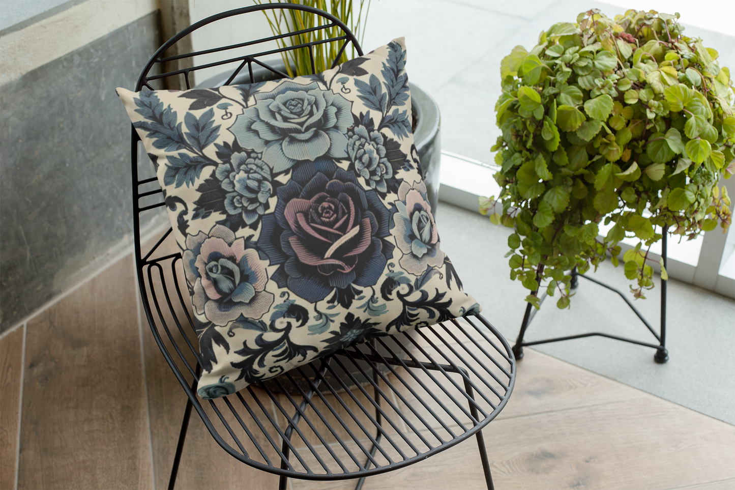 Spun Polyester Square Pillow