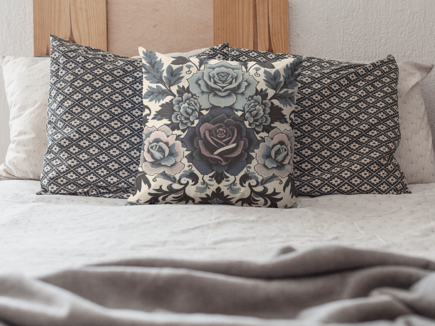 Spun Polyester Square Pillow