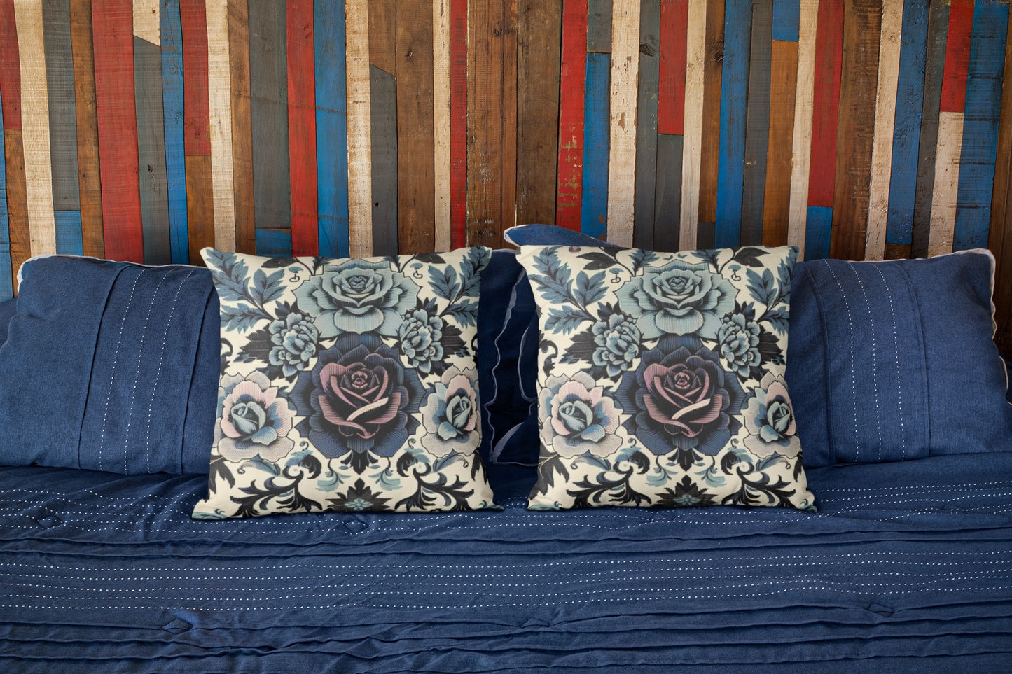Spun Polyester Square Pillow