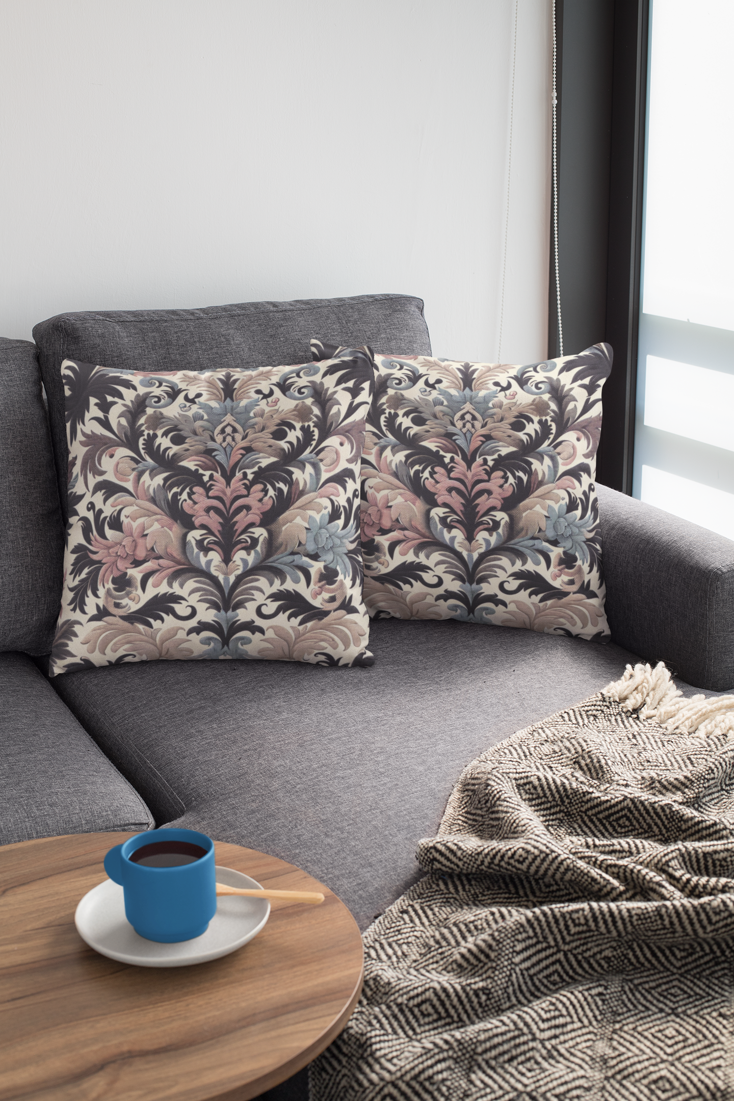 Spun Polyester Square Pillow