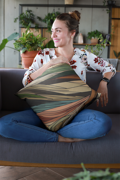 Square Poly Canvas Pillowcase