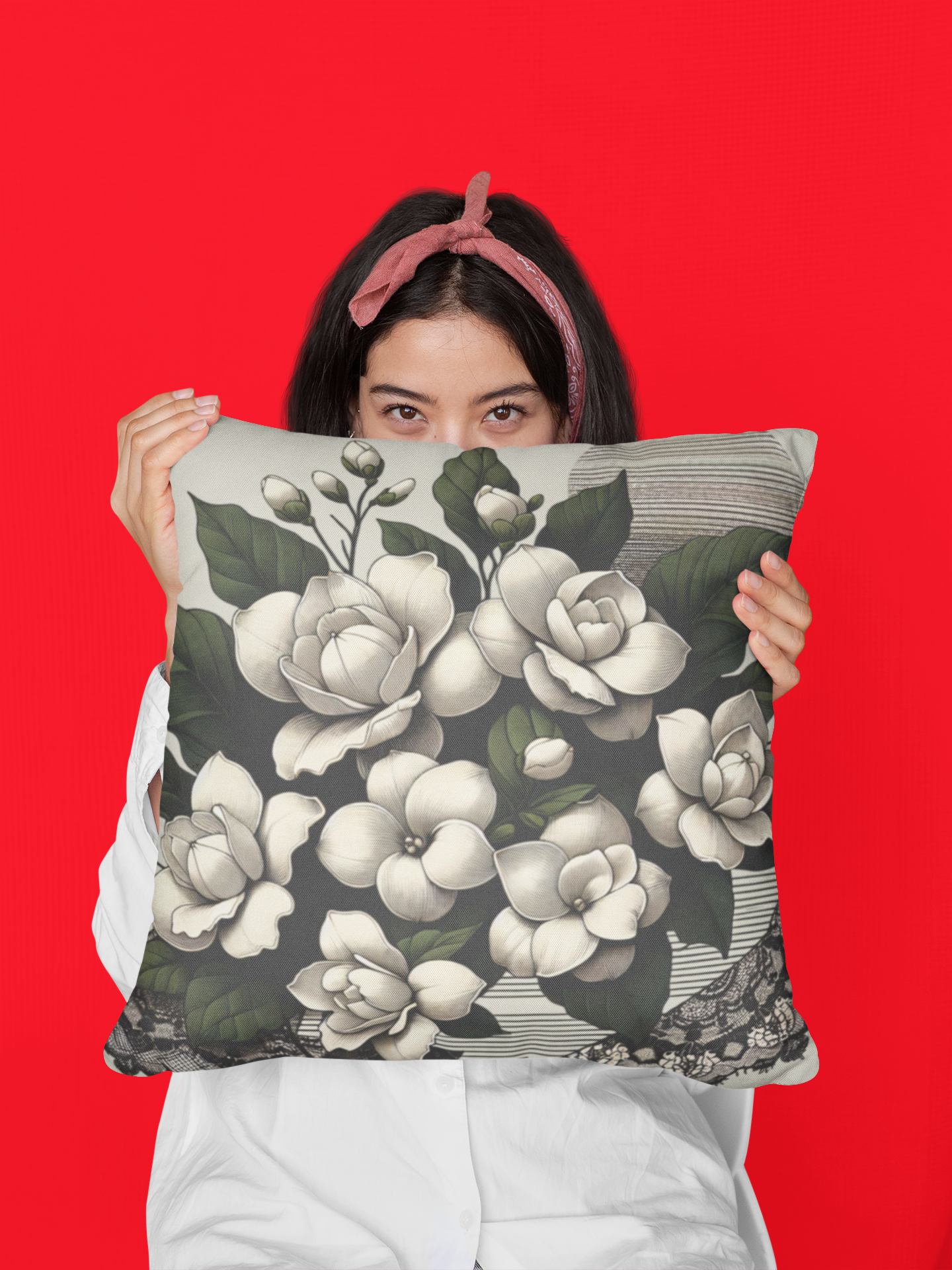 Square Poly Canvas Pillowcase