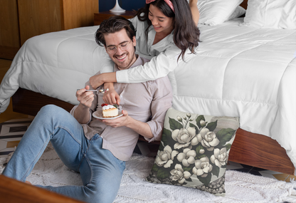 Square Poly Canvas Pillowcase