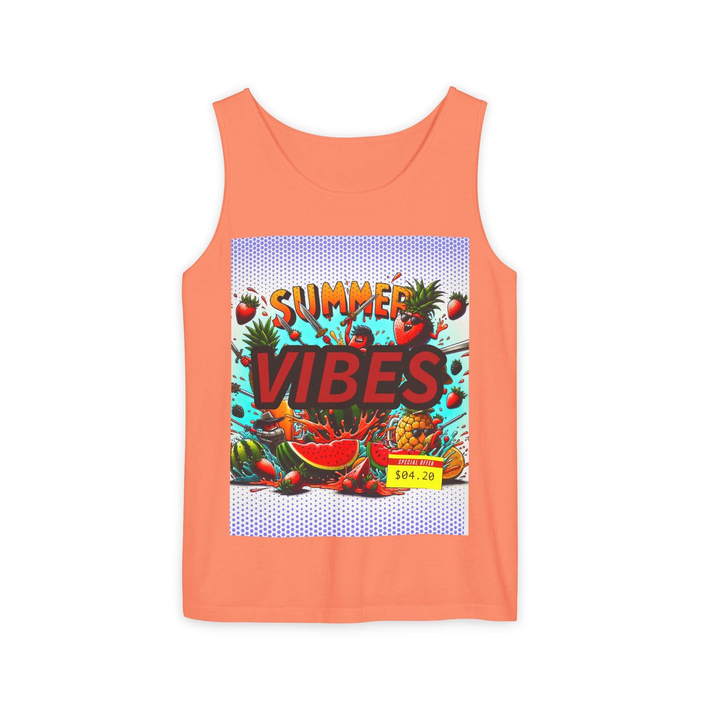 Summer Vibes Unisex Tank Top - Perfect for Beach Days & Festivals