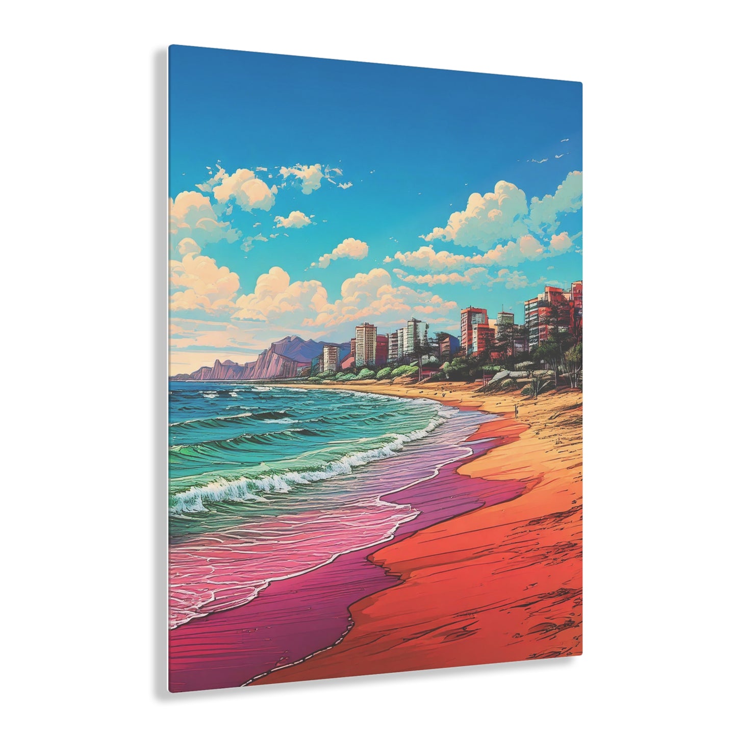 Jerry's Beach Party Acrylic Prints