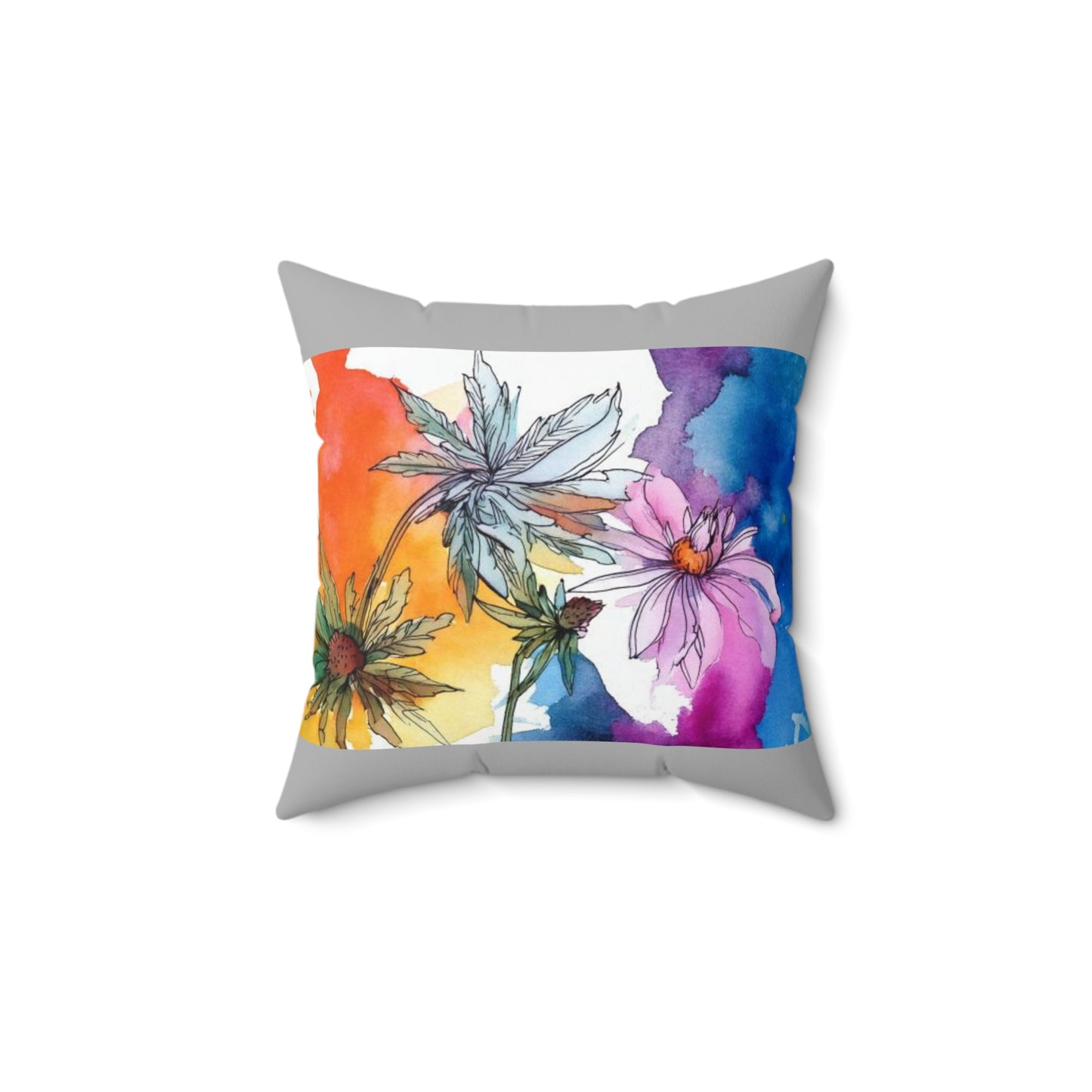 Choose Your Style With Spun Polyester Square Pillow