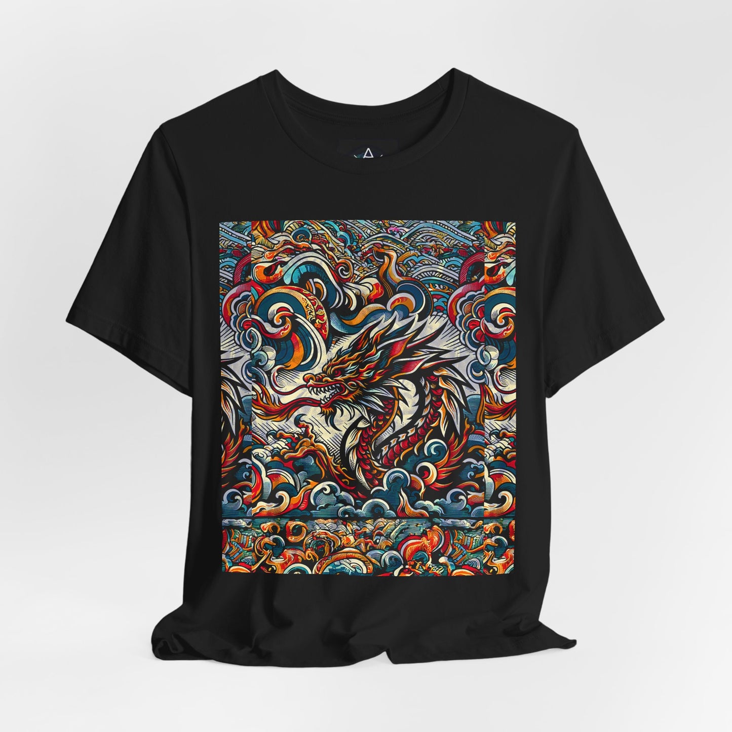 Vibrant Dragon Graphic Tee - Unisex Jersey Short Sleeve Shirt