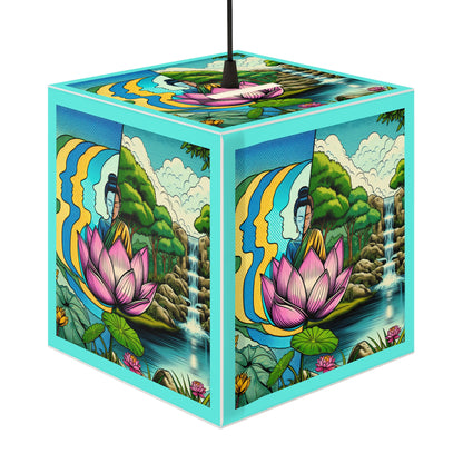 Zen Garden Light Cube Lamp