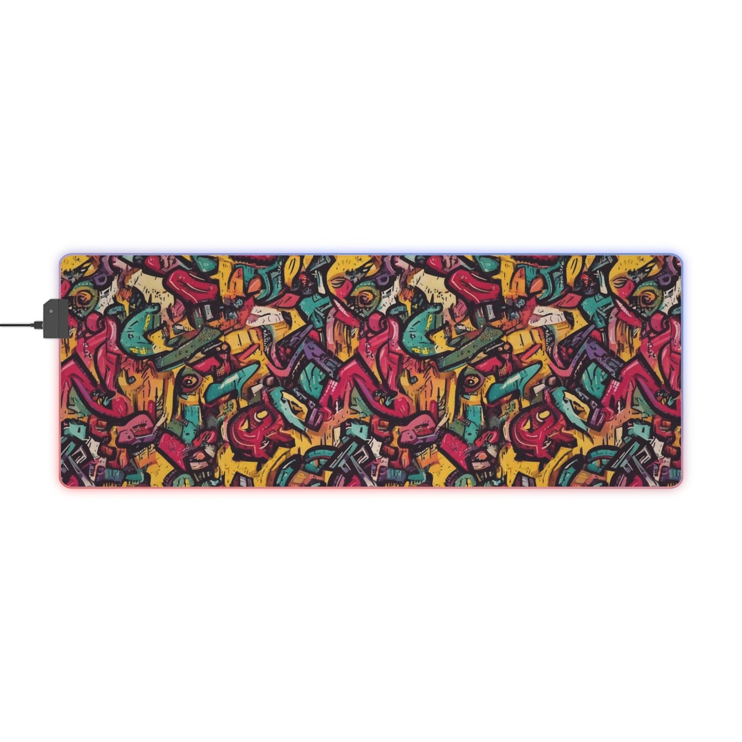 Rise of the Color LED Gaming Mouse Pad