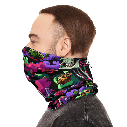 Winter Neck Gaiter With Drawstring