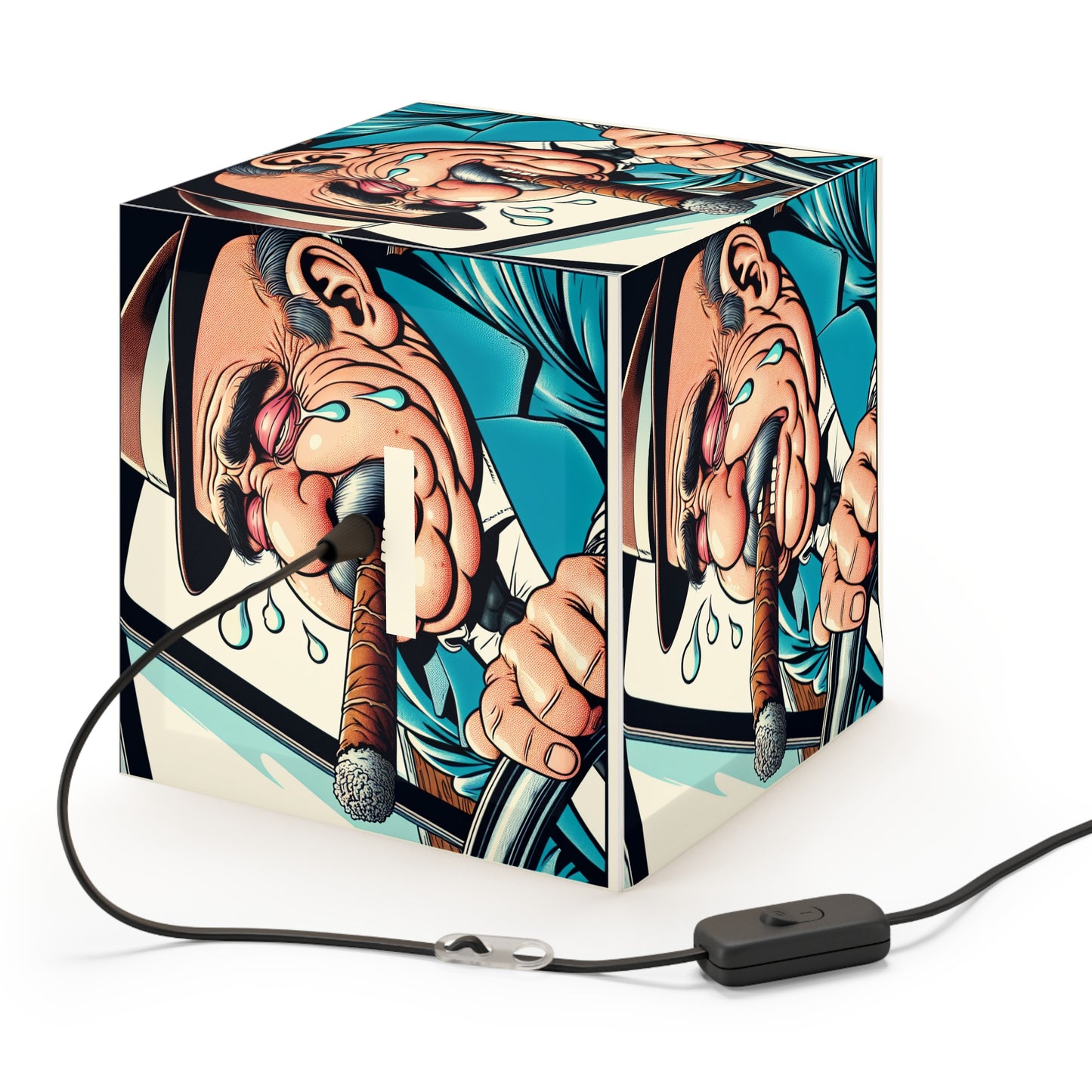 Uncle Joe Light Cube Lamp