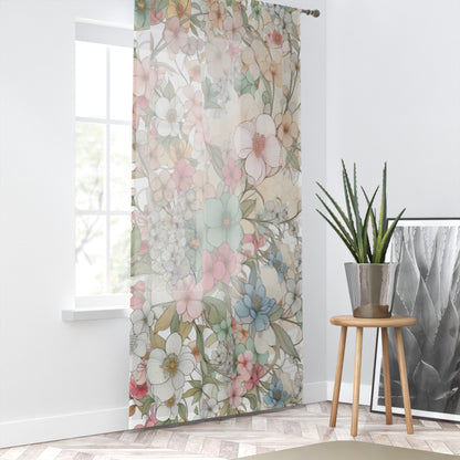 Sheer Window Curtain