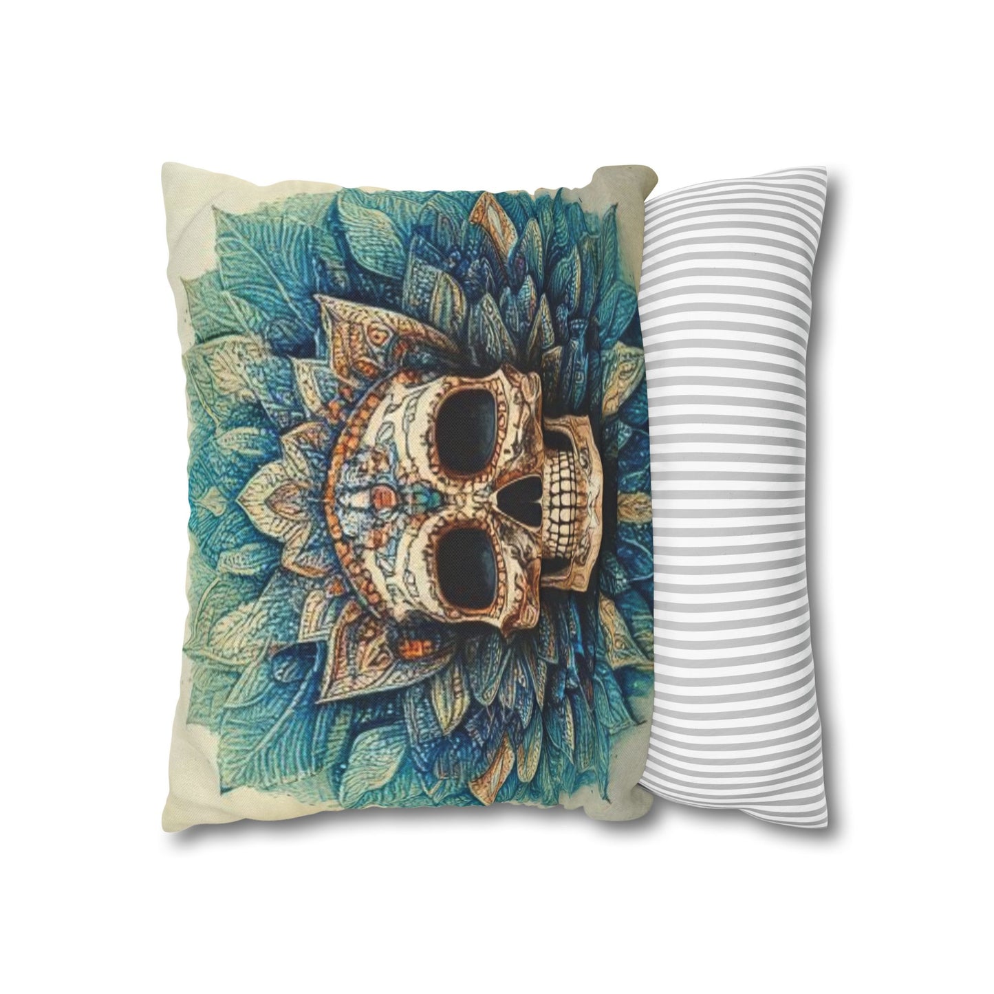Spun Polyester Square Pillowcase