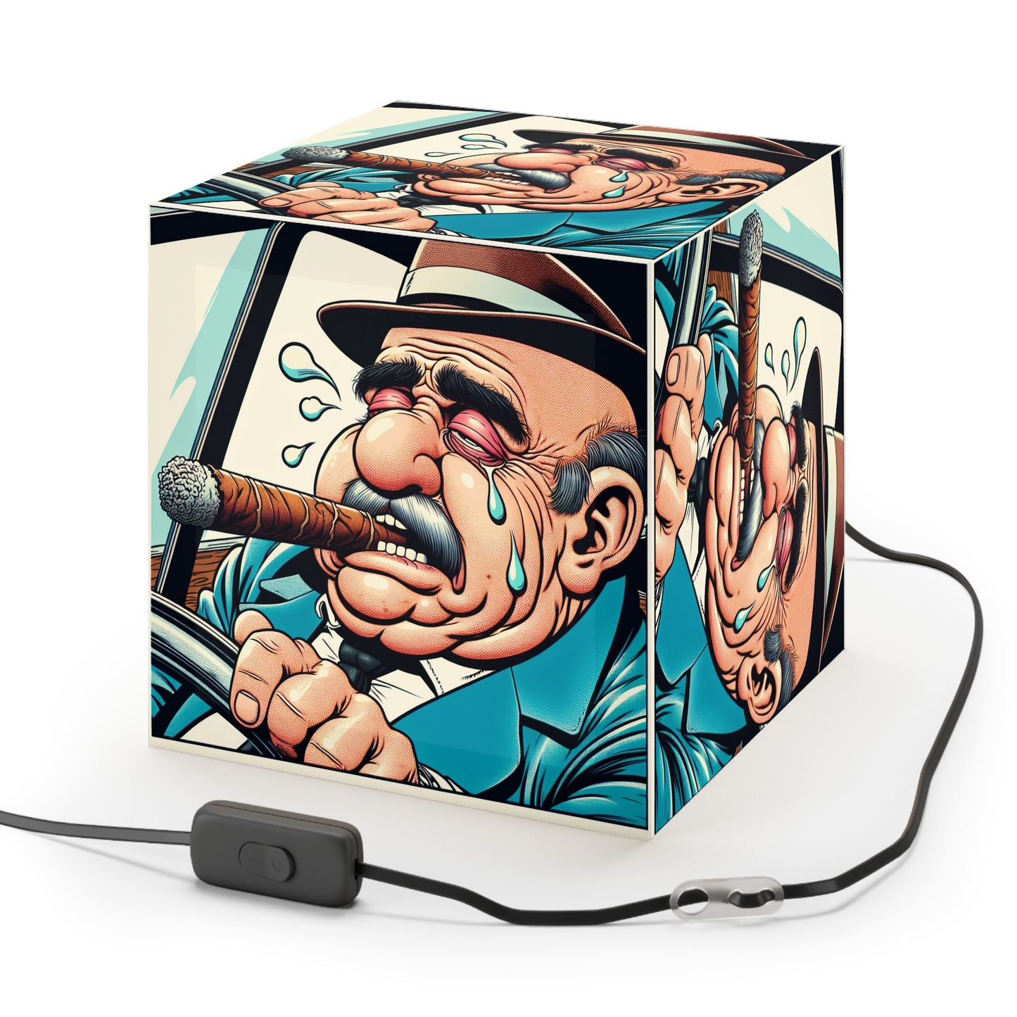 Uncle Joe Light Cube Lamp
