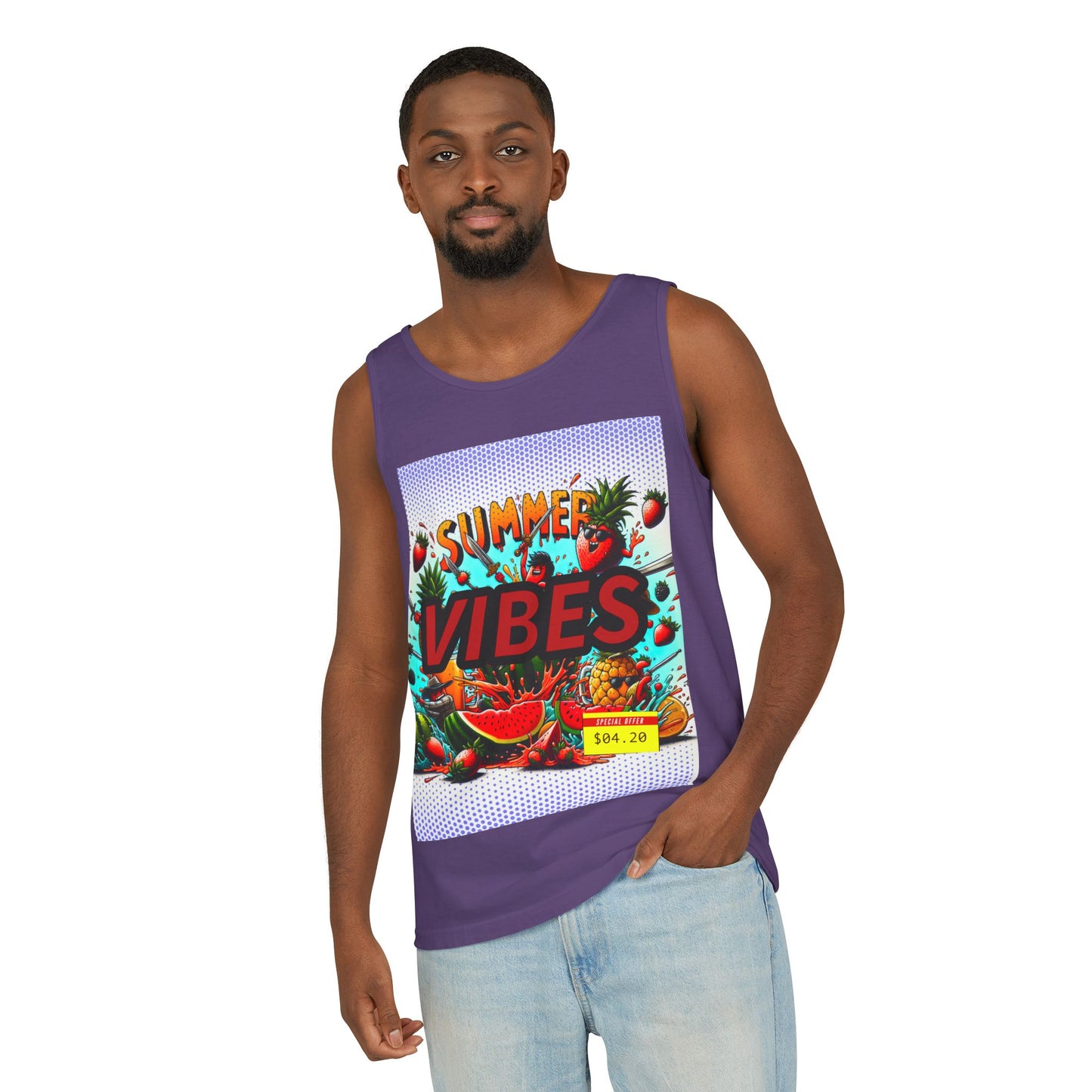 Summer Vibes Unisex Tank Top - Perfect for Beach Days & Festivals