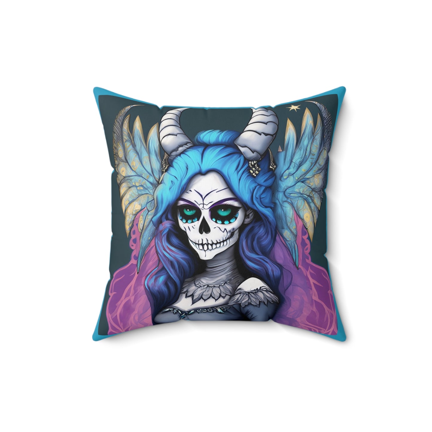 Unique Spun Polyester Square Pillow