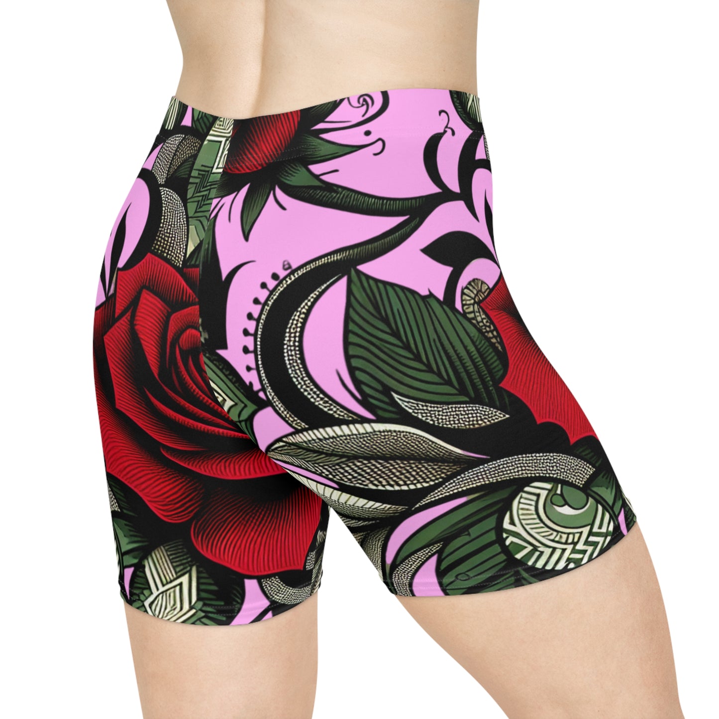 Women's Biker Shorts (AOP)