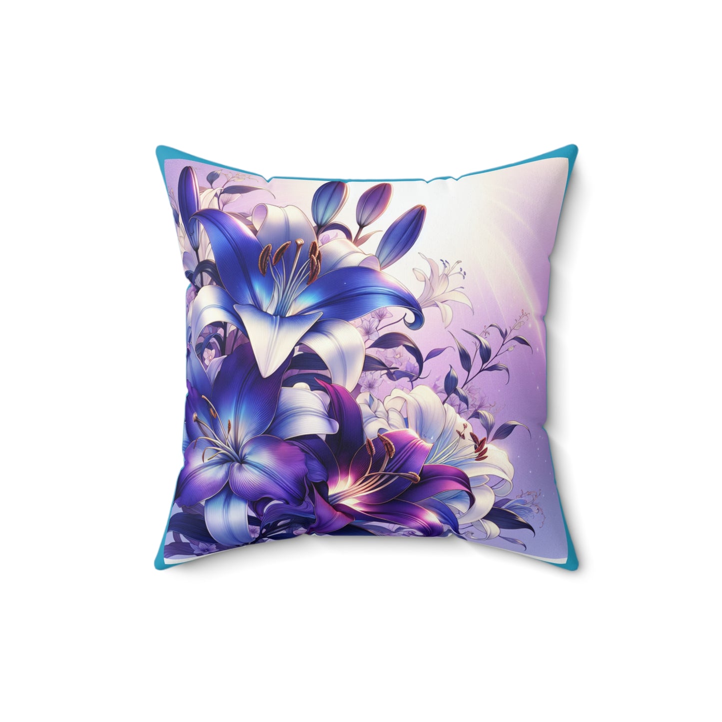 Unique Spun Polyester Square Pillow