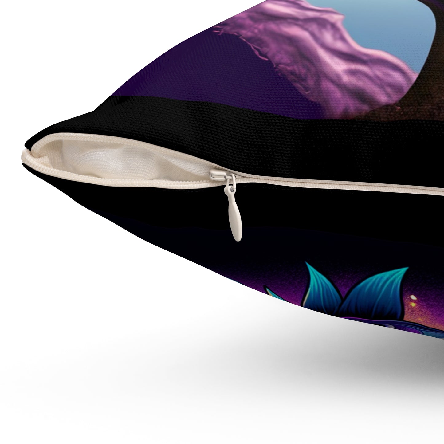 Spun Polyester Square Pillow