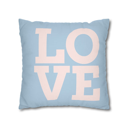Spun Polyester Square Pillowcase