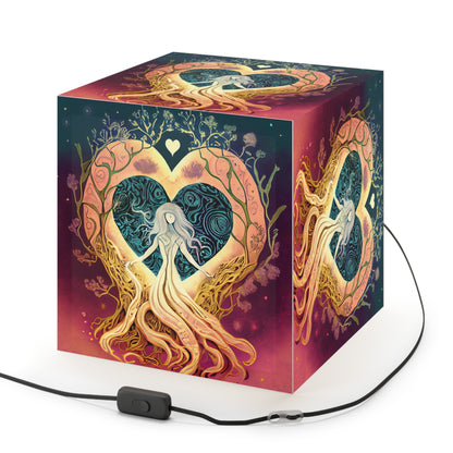 Tree Goddess Light Cube Lamp