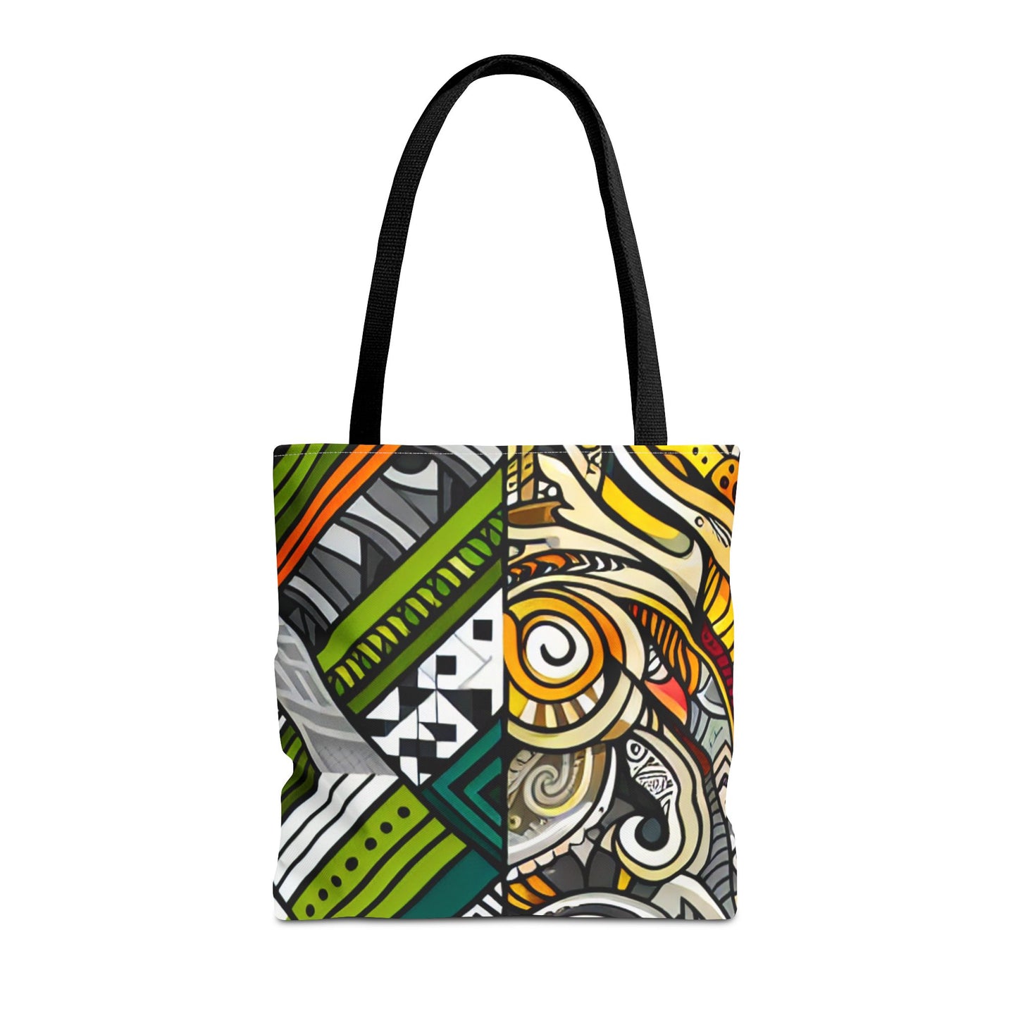 Custom Tote Bag - Stylish and Durable Design with Multiple Handle Colors