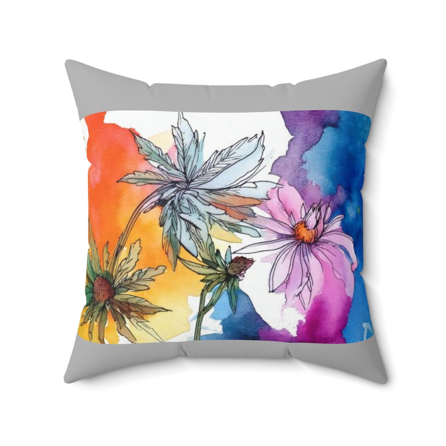 Choose Your Style With Spun Polyester Square Pillow