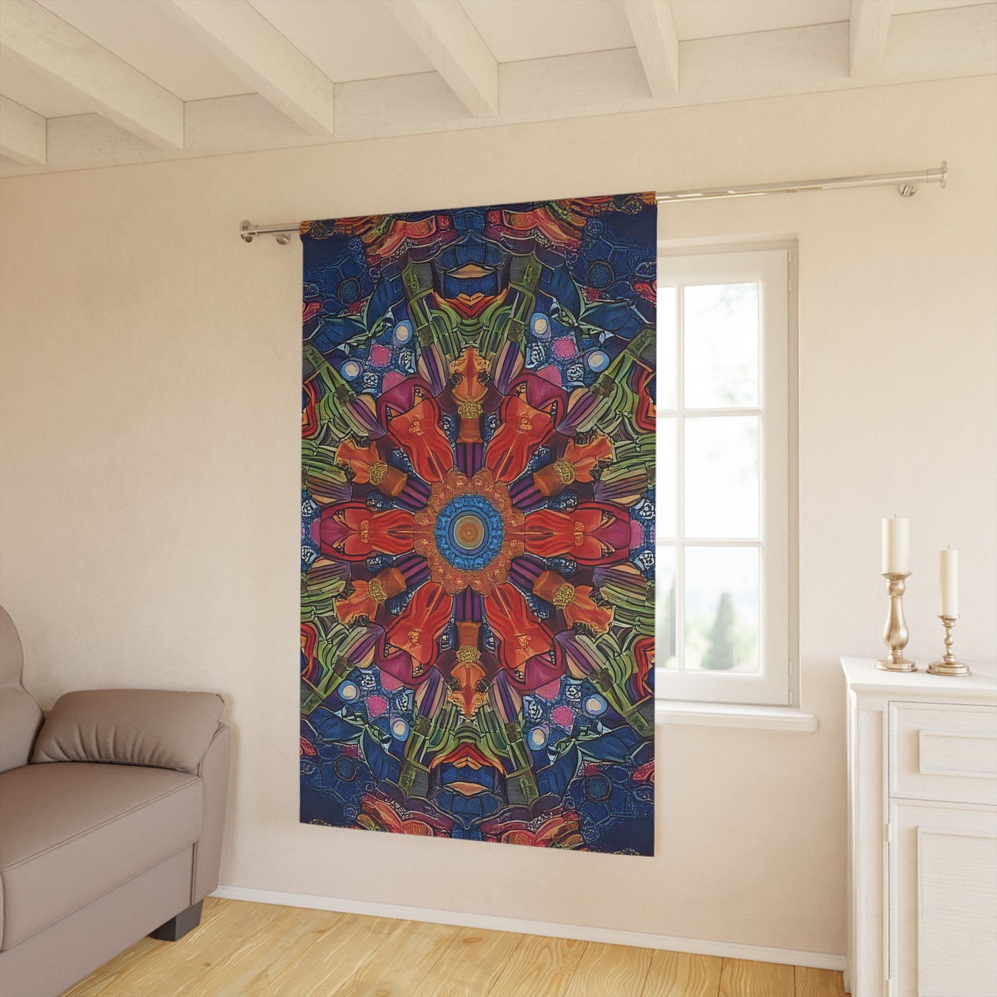 Chic Window Curtains (1 Piece)