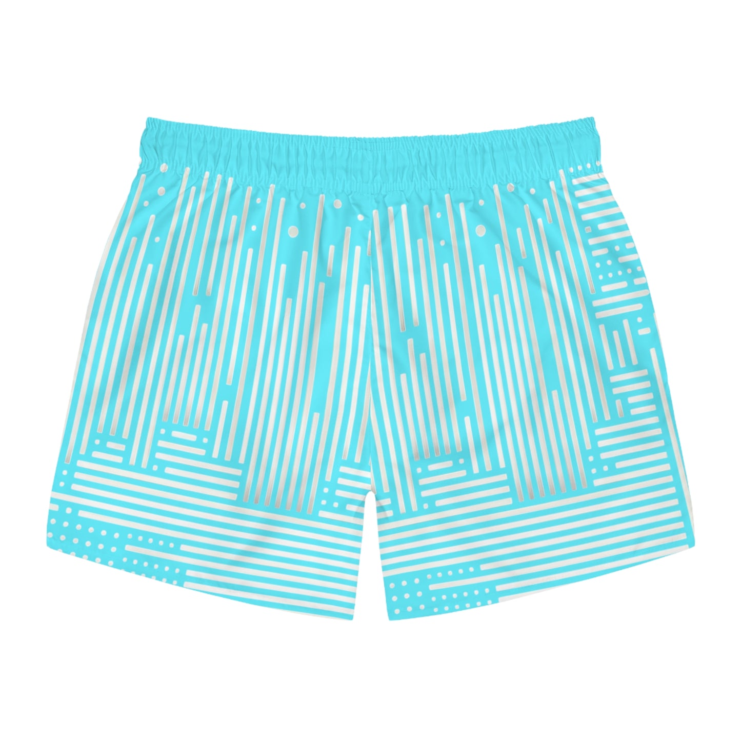 Stylish Geometric Swim Trunks for Summer Fun