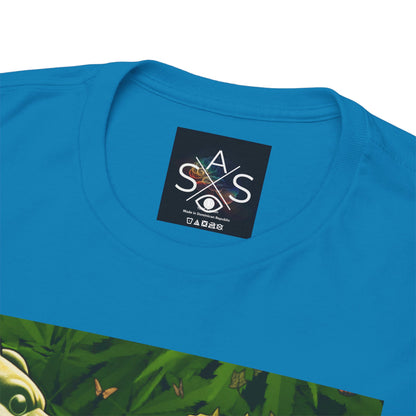 Happiness Jungle Unisex Heavy Cotton Tee, Graphic T-Shirt, Nature Lover Gift, Summer Wardrobe Essential, Unisex Casual Wear