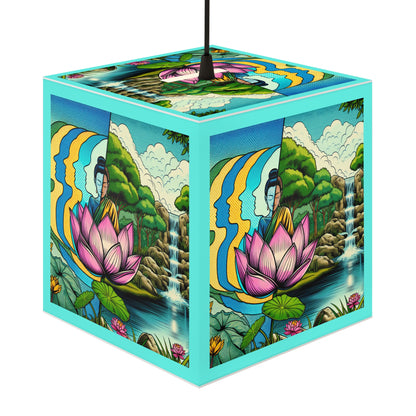 Zen Garden Light Cube Lamp
