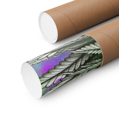 Break Time Matte Vertical Poster, 420 Decor, Cannabis Wall Art, Stoner Gift, Colorful Vibes, Home Decor, Lounge Art