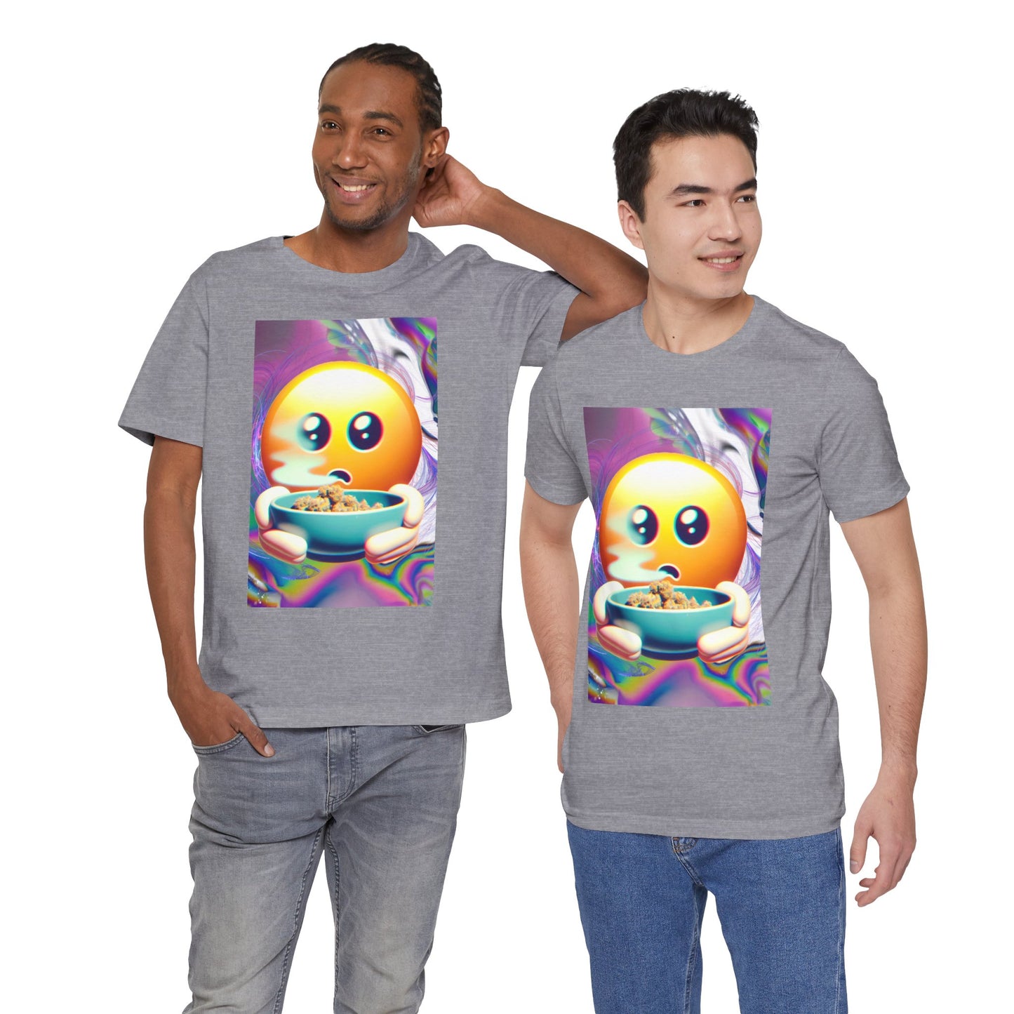 Vibrant Emoji Tee - Perfect for Casual Hangouts and Celebrations