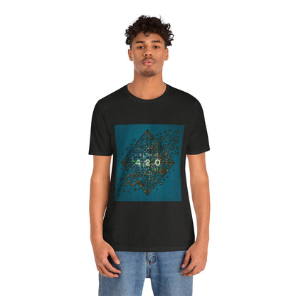 420 Graphic Unisex Jersey Tee - Casual Vibe for Celebrations