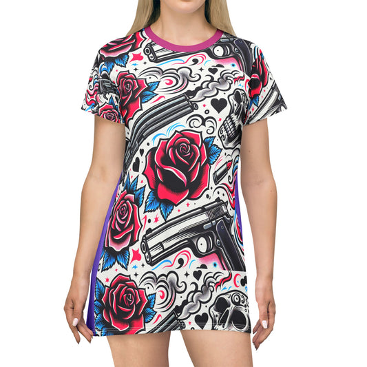 T-Shirt Dress (AOP)