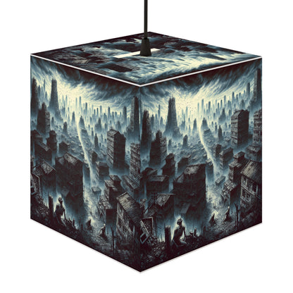 My Village of Souls Light Cube Lamp