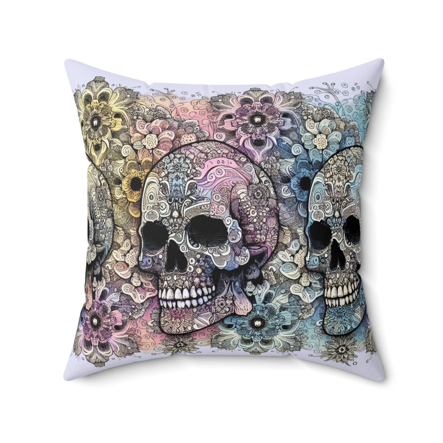 Faux Suede Square Pillow