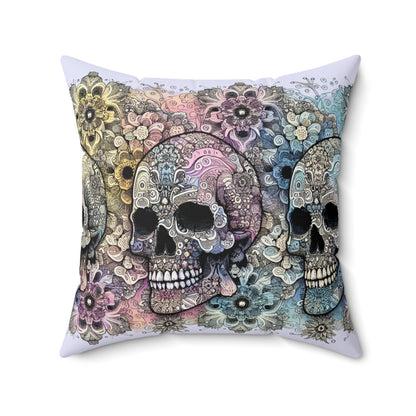 Faux Suede Square Pillow