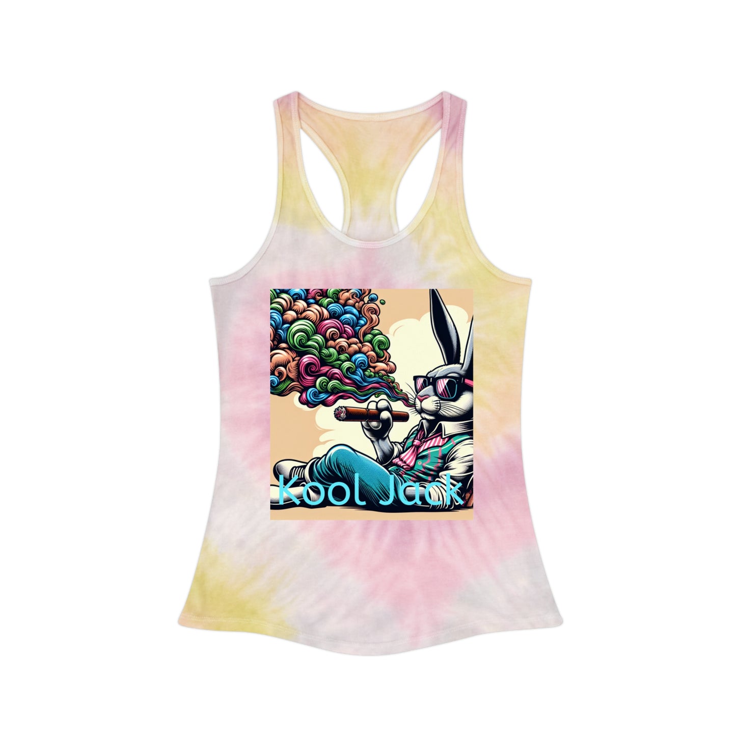 Tie Dye Tank Top - Unique Racerback Style for Street Fashion