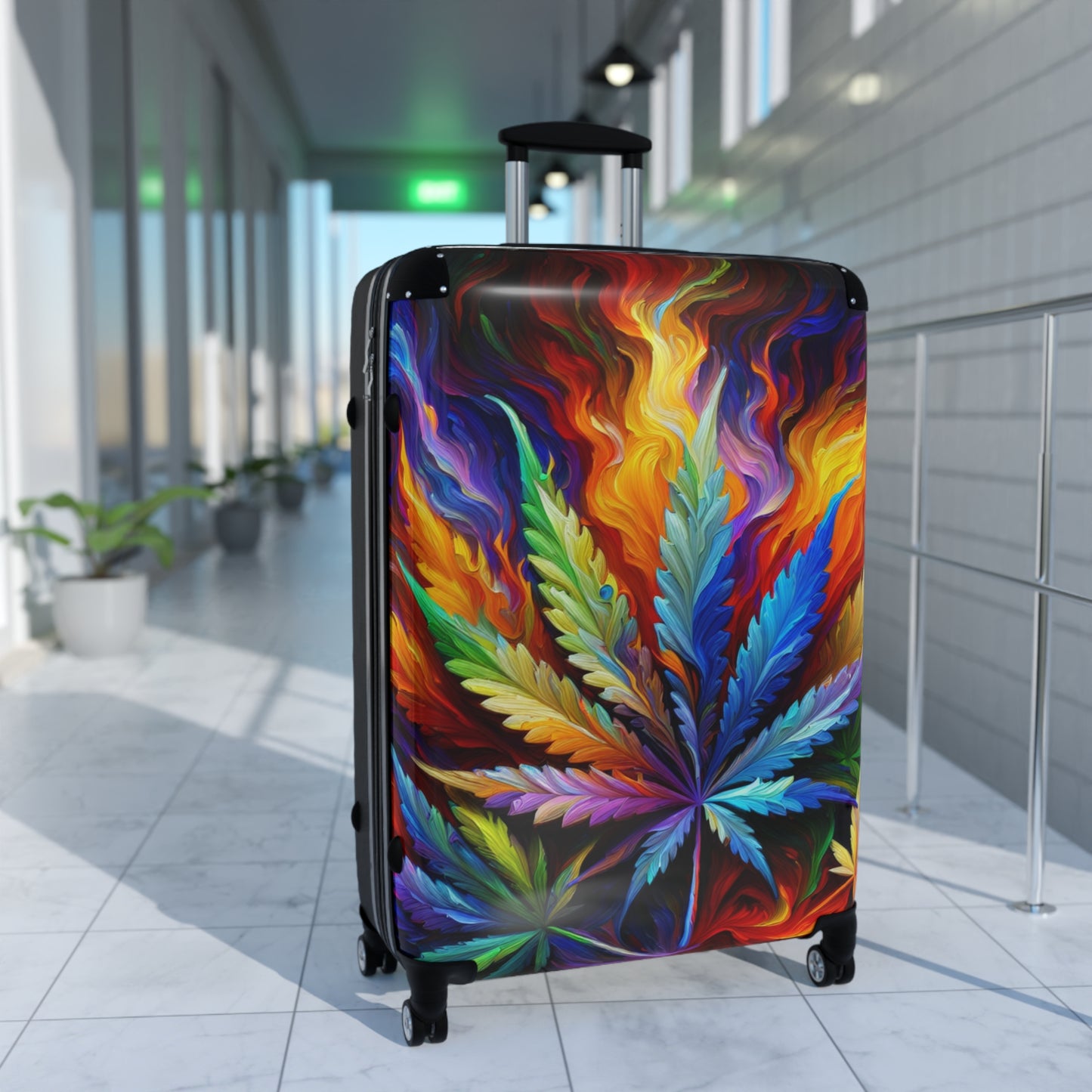 Live in Wonder Travel Suitcase
