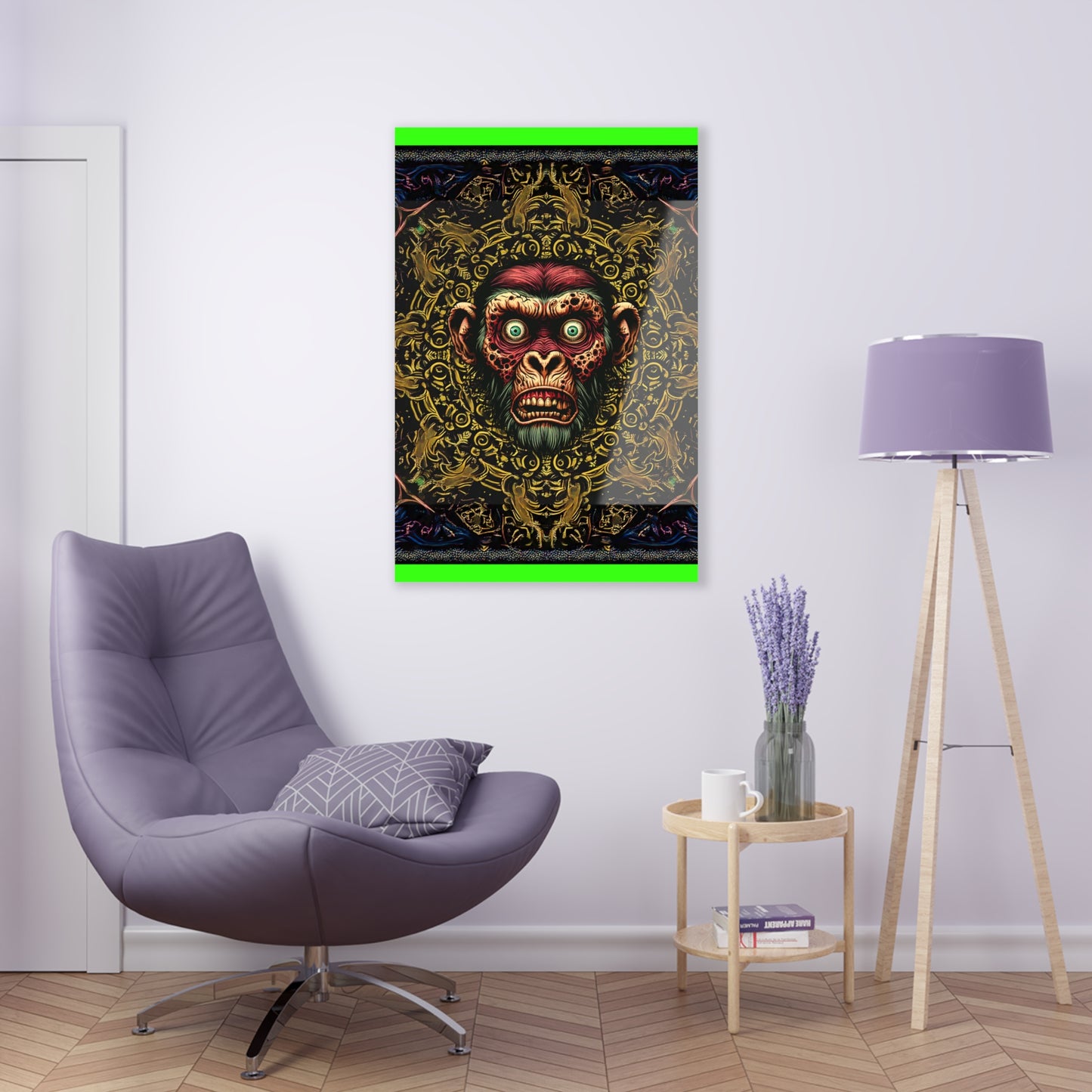 Welcome to the Monkey Arena Acrylic Print