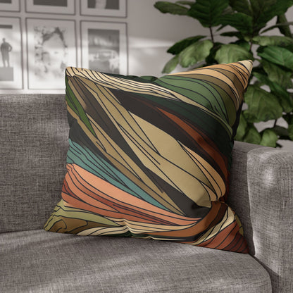 Square Poly Canvas Pillowcase