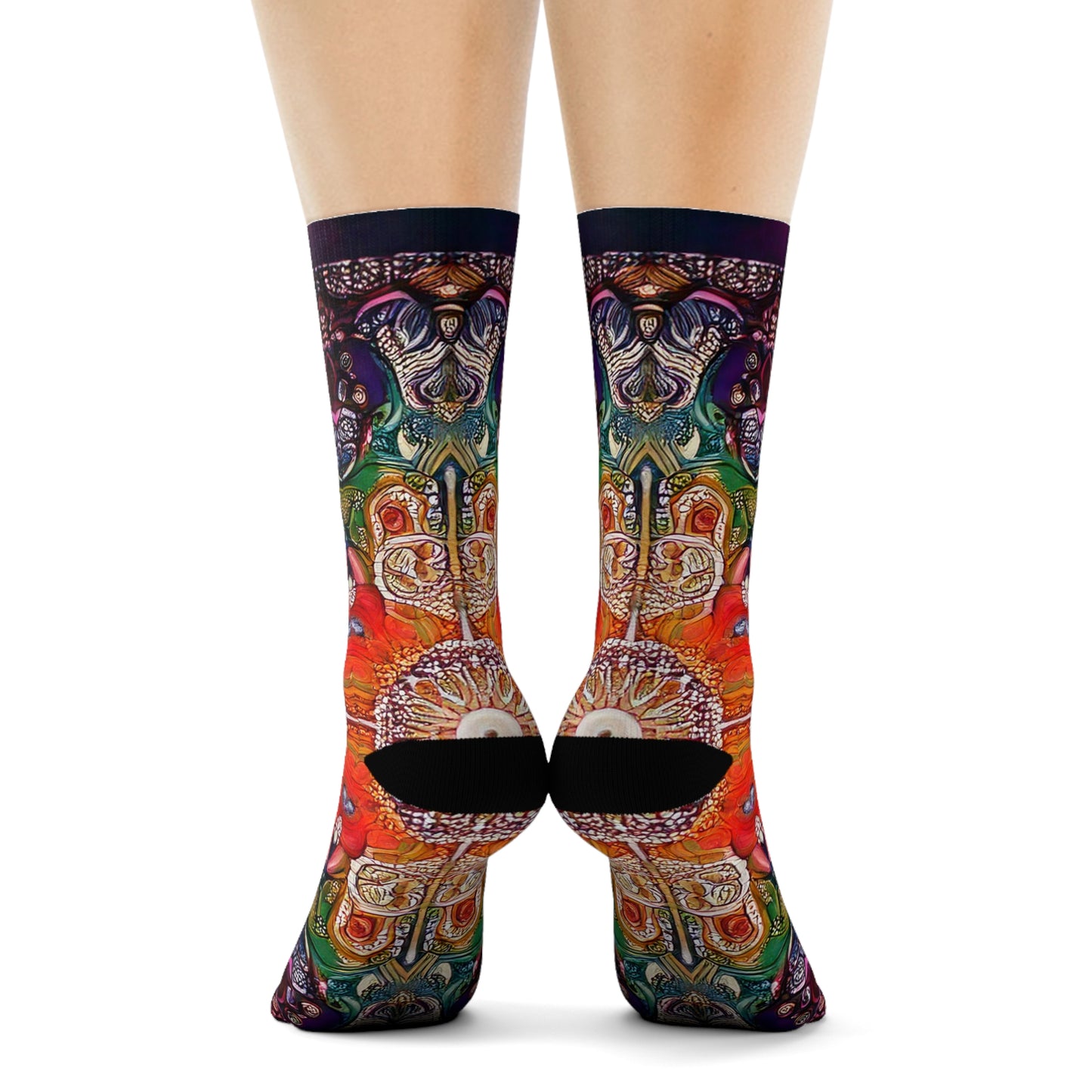 Simple Alluring Style Crew Socks