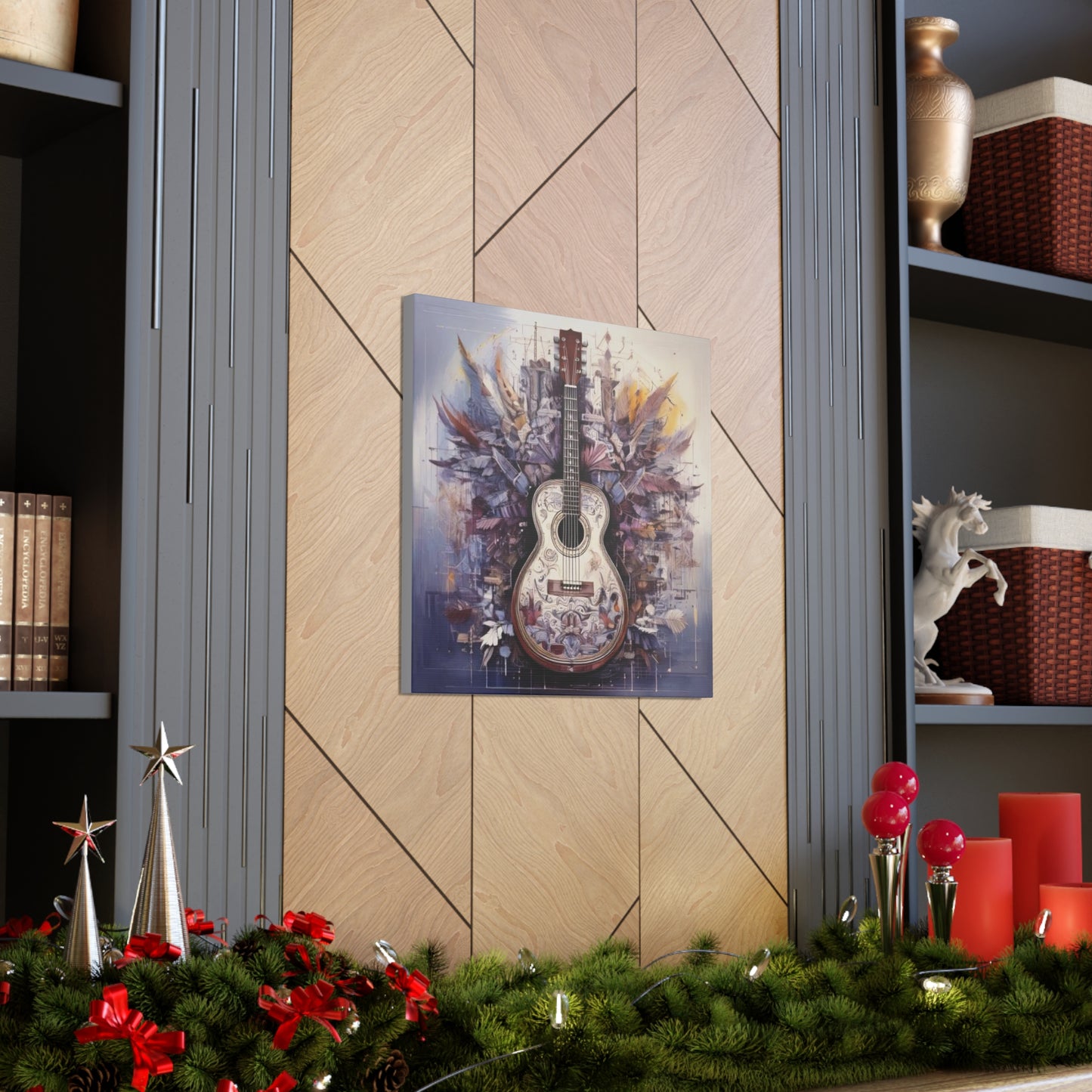 Canvas Gallery Wraps Art Decor Print on Cotton Fabric