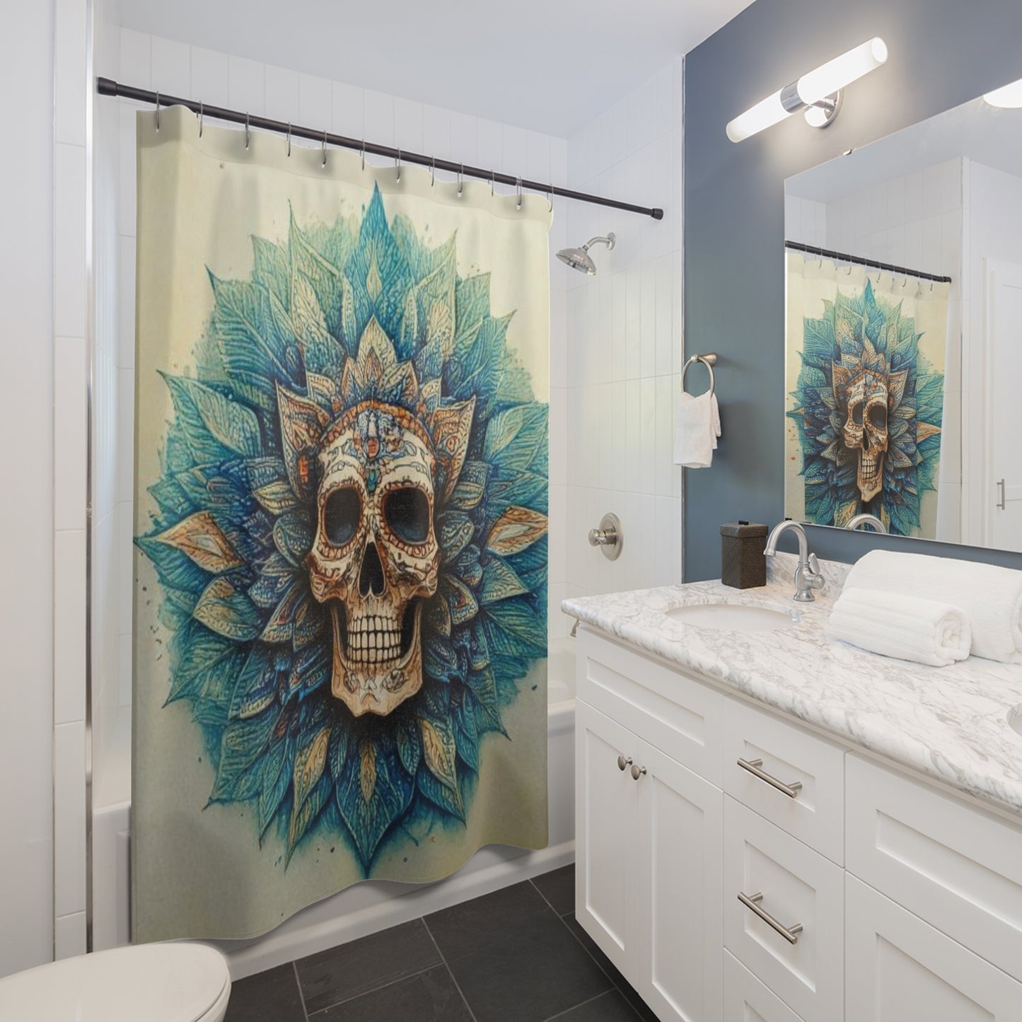 Secrets of the Afterlife Shower Curtains